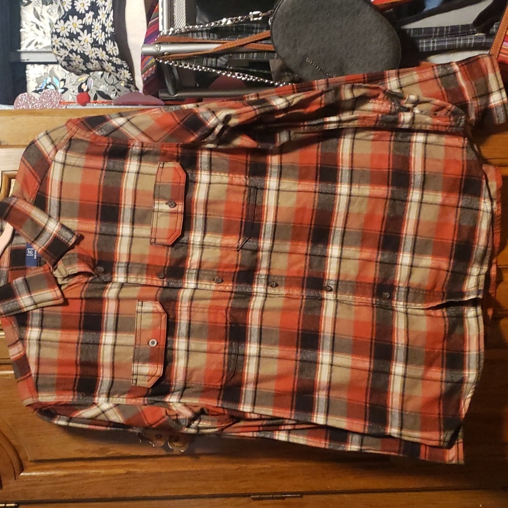 mens plaid shirt